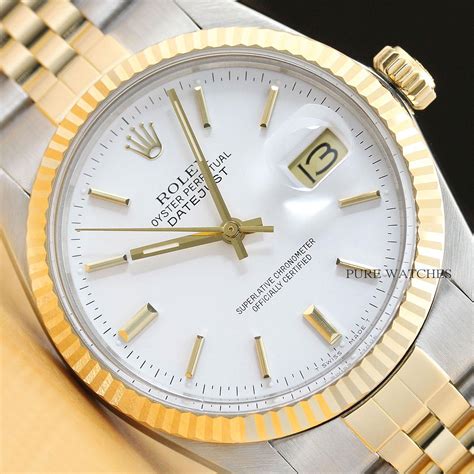 rolex datejust in stainless steel and gold|vintage Rolex Datejust stainless steel.